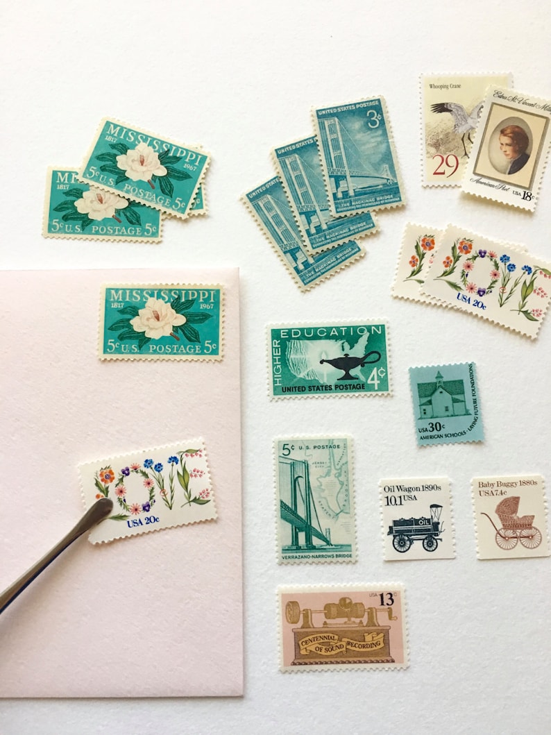Curate Your Own Set of Stamps  10 Stamps of Your Choice  image 0