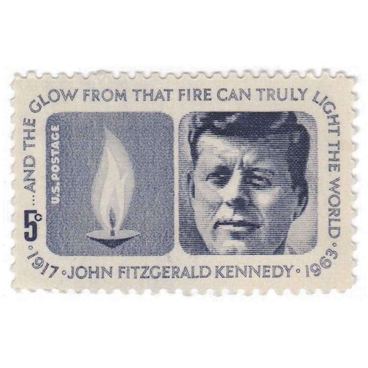 MO102 - JFK 100th Birthday Stamps - Mystic Stamp Company