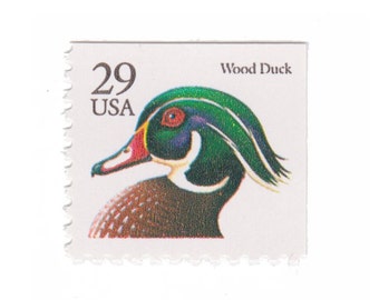 1991 29c Wood Duck - Single Unused US Postage Stamp - Item No. 2484