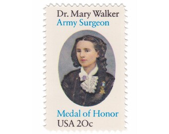 1982 20c Dr. Mary Walker - US Vintage Postage Stamp - Scott No. 2013