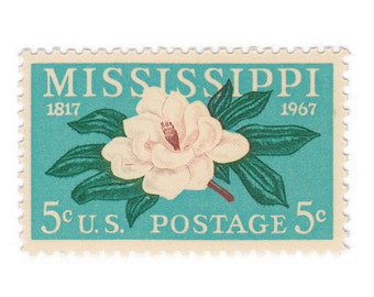 1967 5c Mississippi Statehood - SingleUS Mint Postage Stamp - Item No. 1337