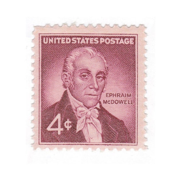1959 4c Ephraim McDowell - Single Unused Mint US Vintage Postage Stamp - Scott No. 1138