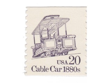 1988 20c Cable Car - US Vintage Postage Stamp - Scott No. 2263