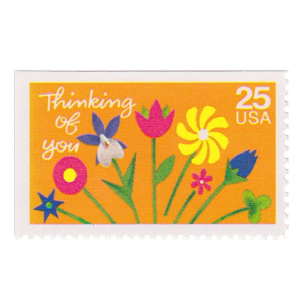1988 25c Thinking of You - Special Occasions Series - Unused Vintage Postage Stamp - Item No. 2397