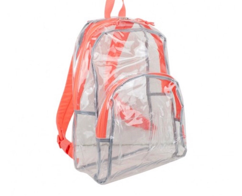 Personalized Clear Backpacks pick your design