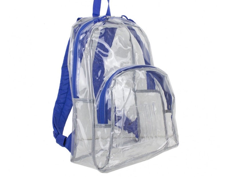 trolls backpack trolls bookbag Clear backpack pick your design clear bookbag poppy