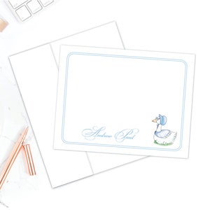Tarjetas de la Madre Ganso (Mother Goose Notecards) Papelería para Niños (Kid's Papelería) BOY Tarjeta de agradecimiento ( BOY Thank you Card) Tarjeta personalizada & sobre ? Rima de viveros ? Tarjetas digitales o impresas