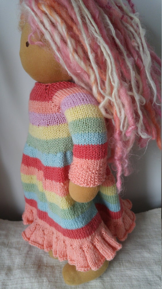 woolen doll dress