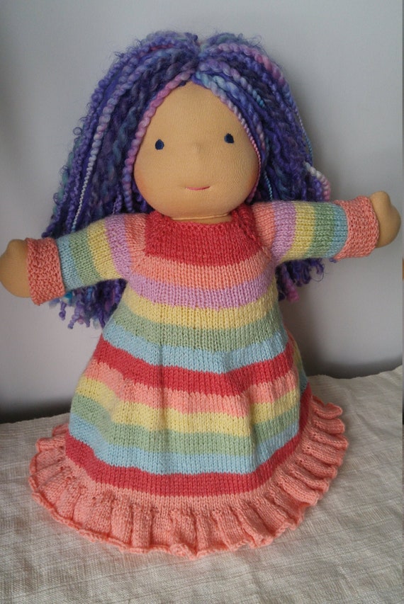 doll woolen dress