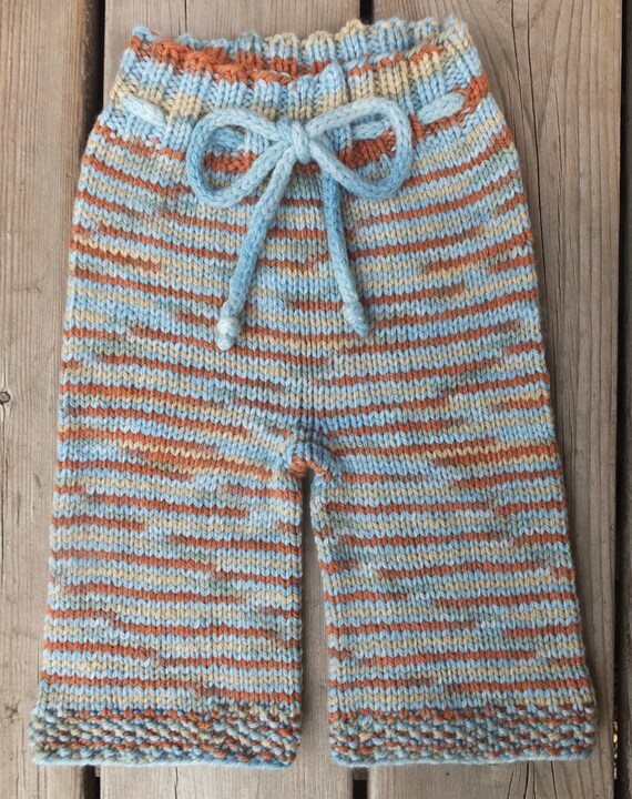 Hand Gebreide Wollen Shorts Wol Luierhoes Wol Baby Shorties Etsy