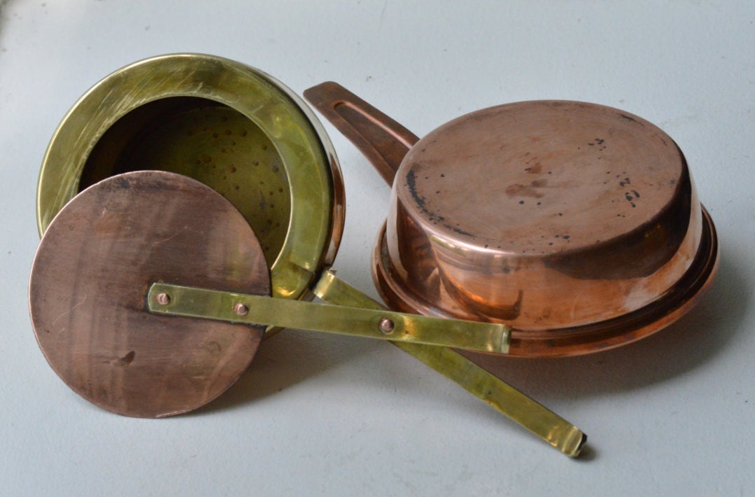 Set of Copper Sterno Burners Chafing Dish Burners Alcohol Etsy