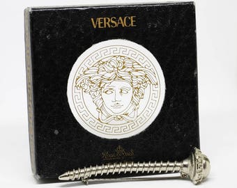 Early 90s Vintage Gianni Versace Nail Pin –Brooch