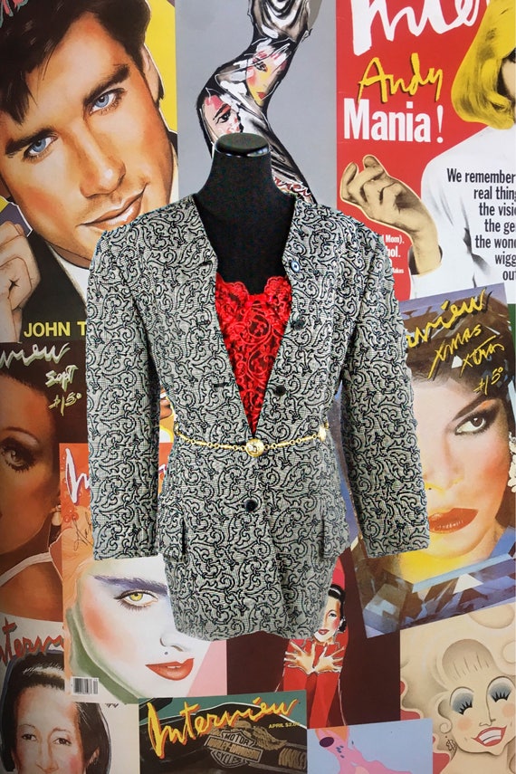 80’s GIANNI VERSACE JACKET - image 4