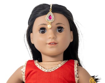 Doll Maang Tikka/Hair Jewelry for 18" and 14" Dolls