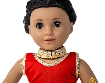 Halskette für 18&quot; und 14&quot; Dolls