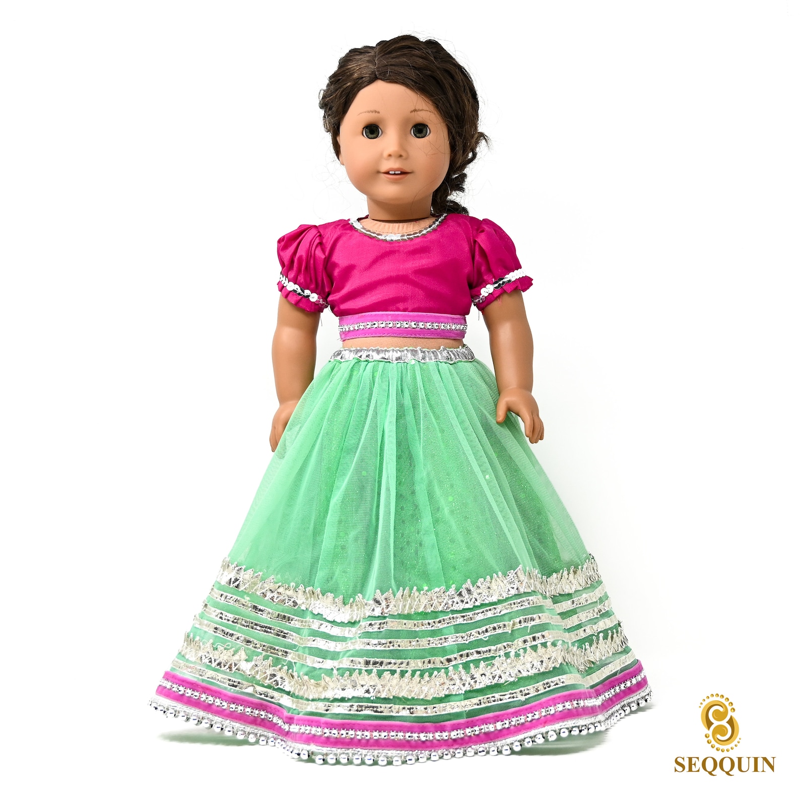 American Girl Doll Princess Outfit Lehnga Etsy