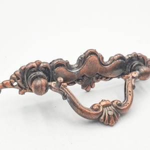 Maniglia a goccia in bronzo antico per armadi, cassettiere, cucine, guardaroba e ante, 4,5 pollici.