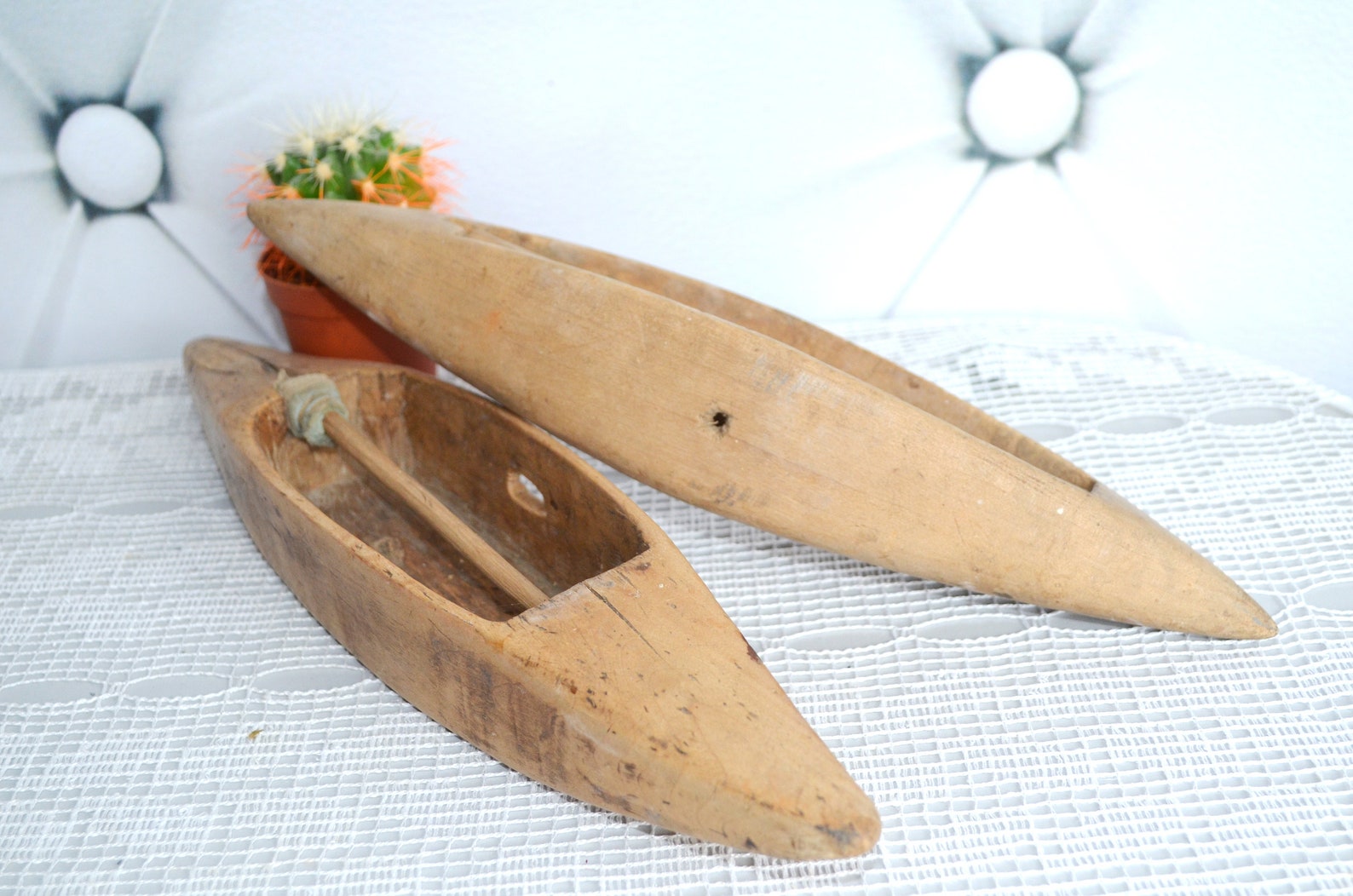 Antique wood loom weaving boat shuttle wooden tool weaving Etsy
