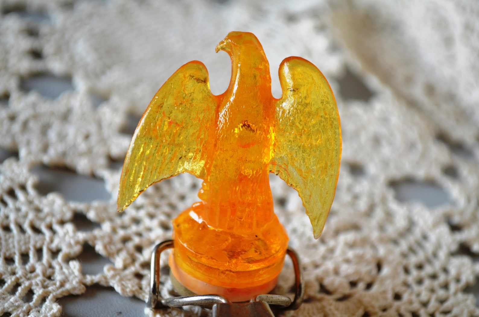 Vintage Bottle Stopper eagle American Eagle Wine Bottle Etsy