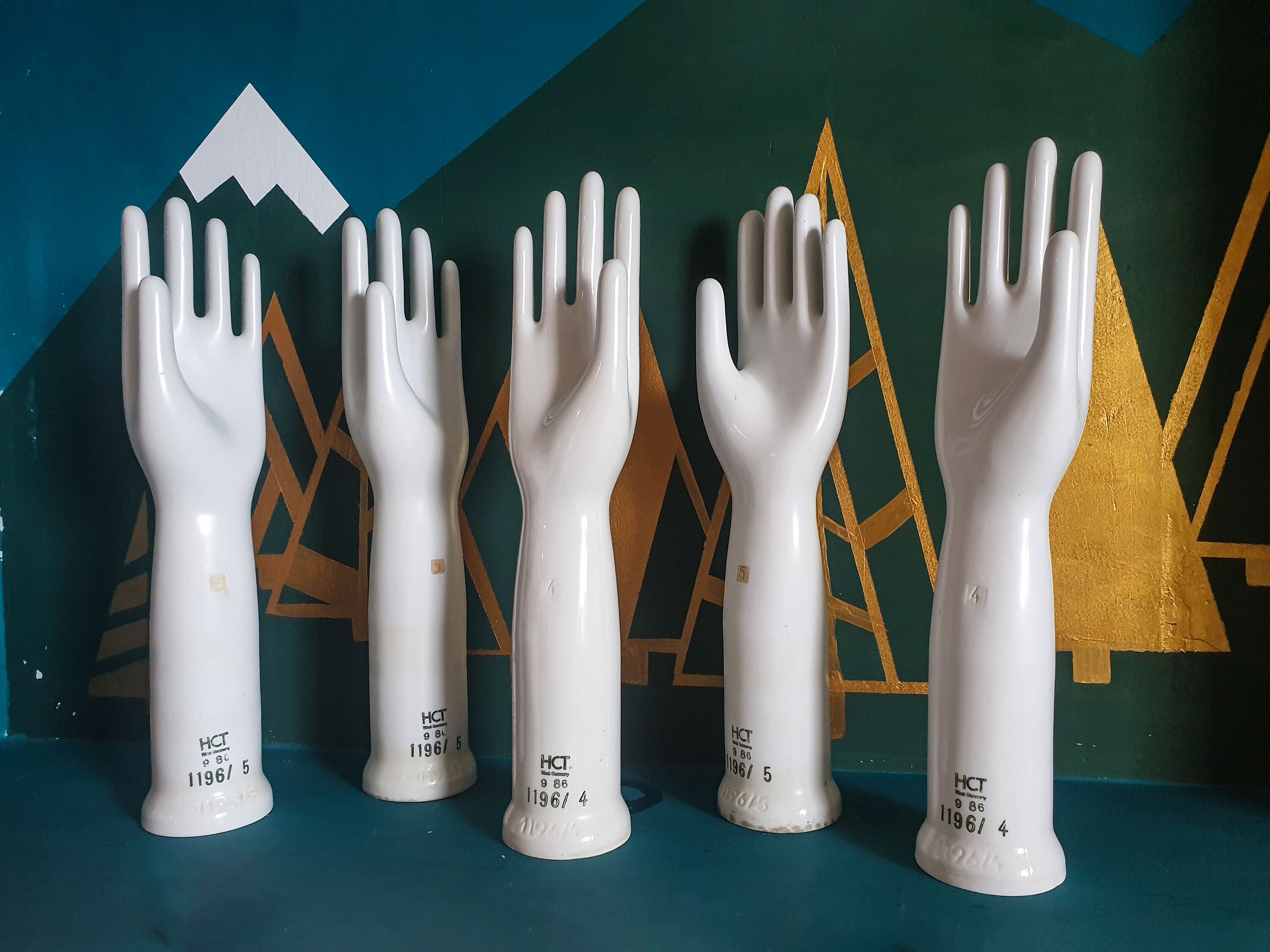 Vintage white Porcelain hand glazed ceramic sculpture statue Etsy