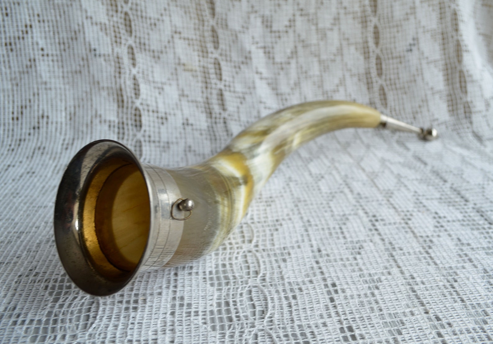 Gift for men vintage mead horn Viking drinking horn tankard Etsy