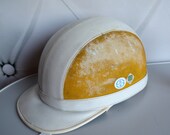 Oldtimer Moto Helm Motorrad Helm halbe Retro-Motorrad Biker Schutz Helm Hut Roller Nadelstreifen Motorradhelm Damen Helm