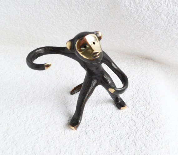 2.20Ct Black Onyx Monkey Face Pendant 1.20