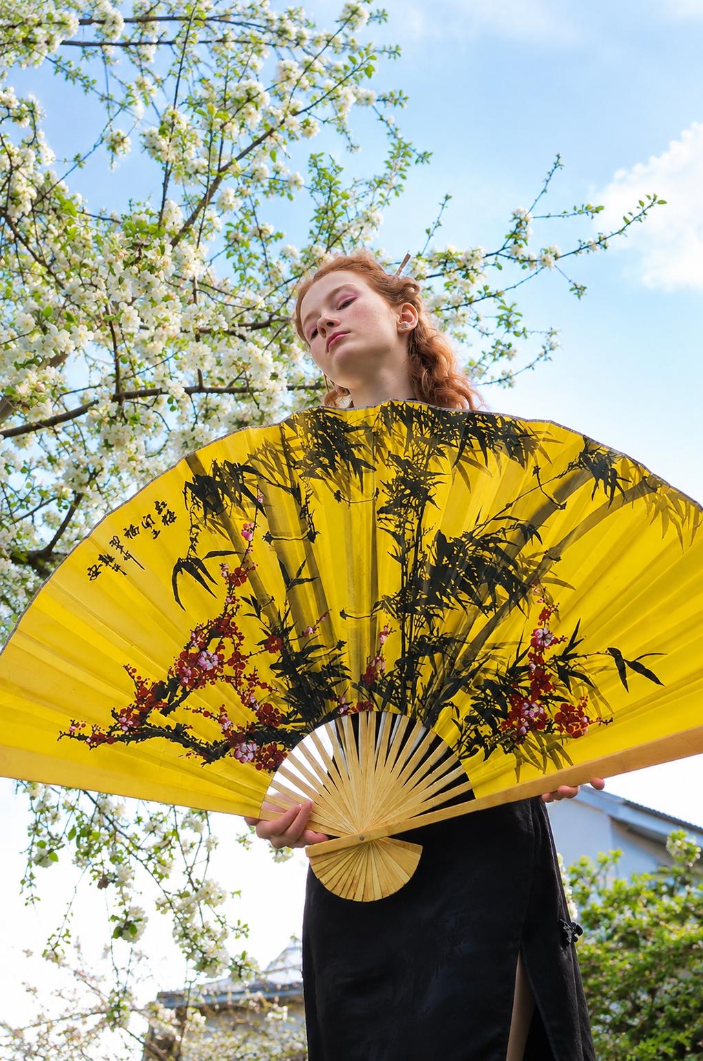 Huge Chinese Wall Fan - Etsy