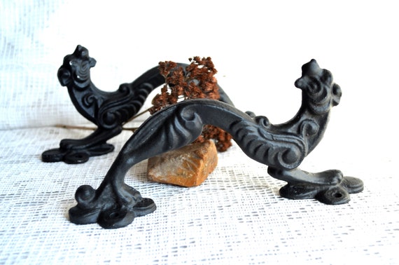 Antique dog door handles Animal Shape handles drawer pull | Etsy