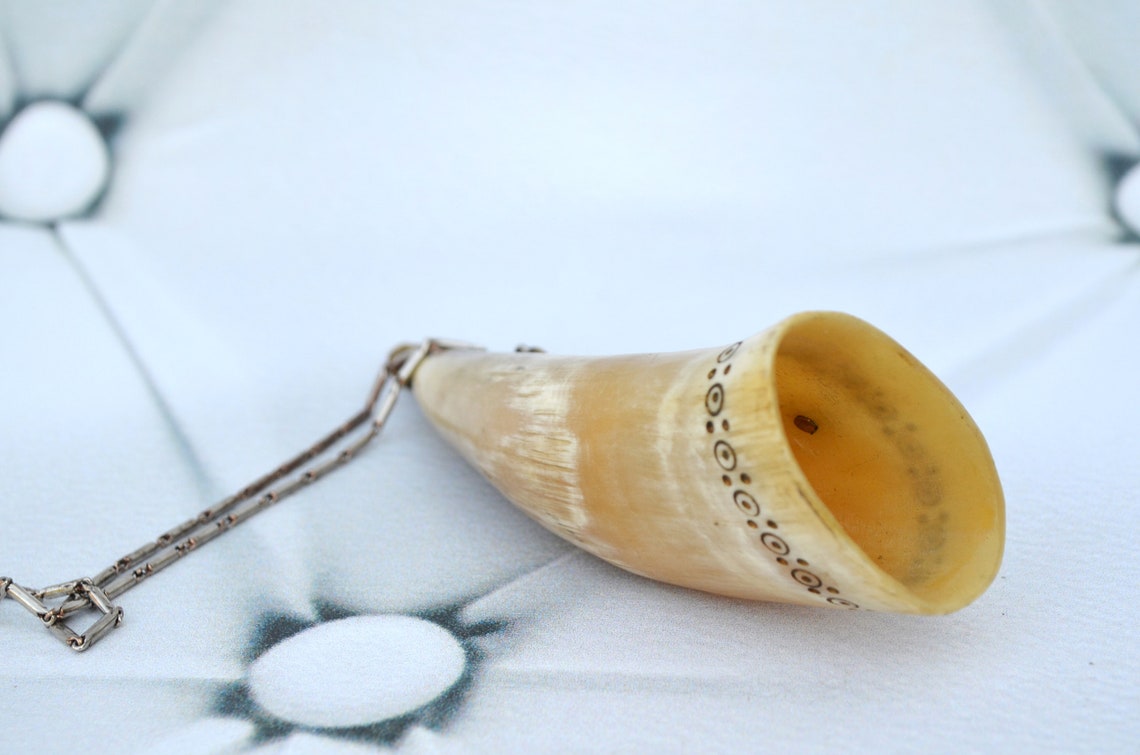 Vintage viking drinking mead horn cup Celtic norse Etsy