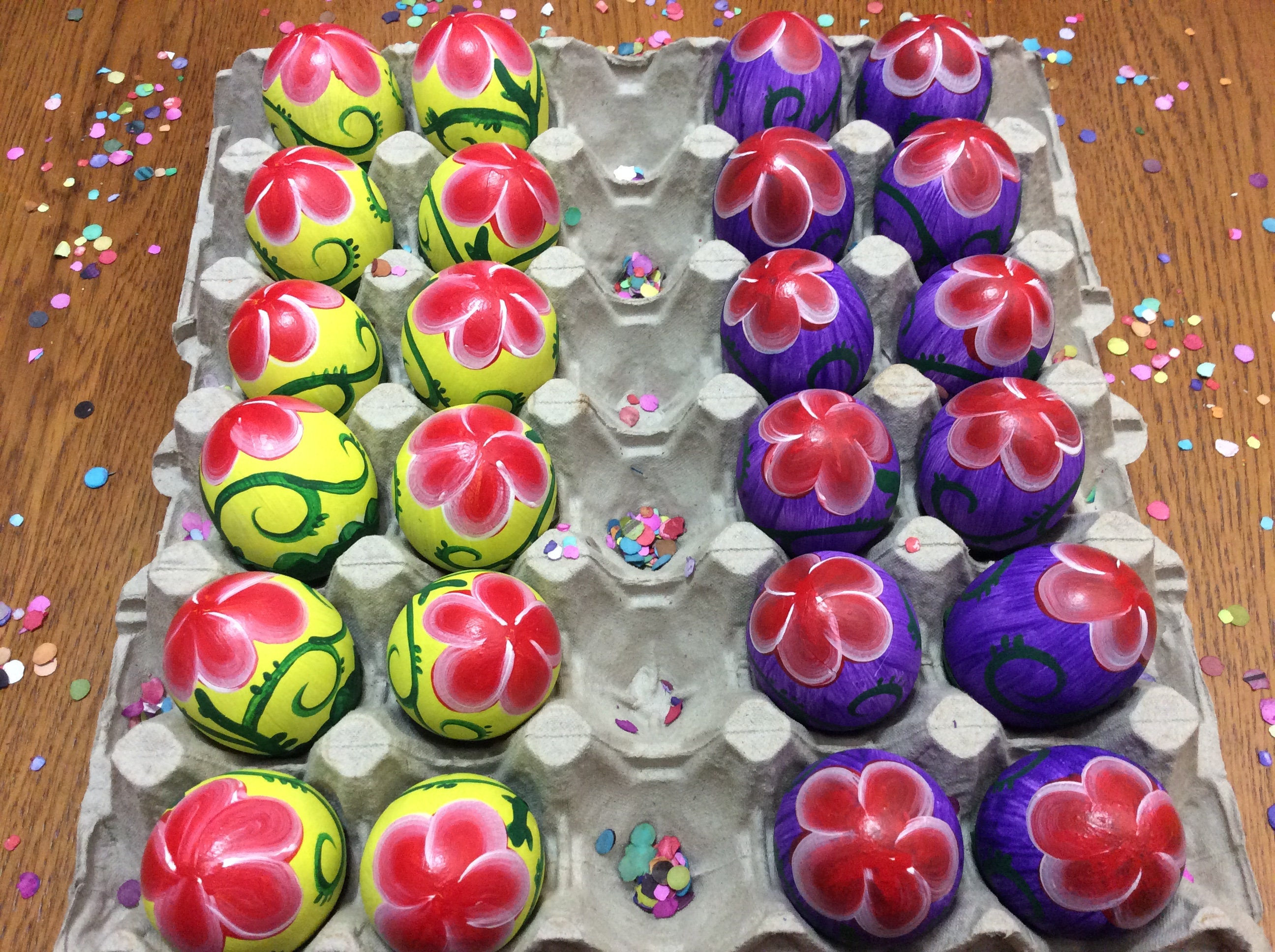 Gender Reveal Confetti Eggs, 1 Dozen Cascarones Etsy