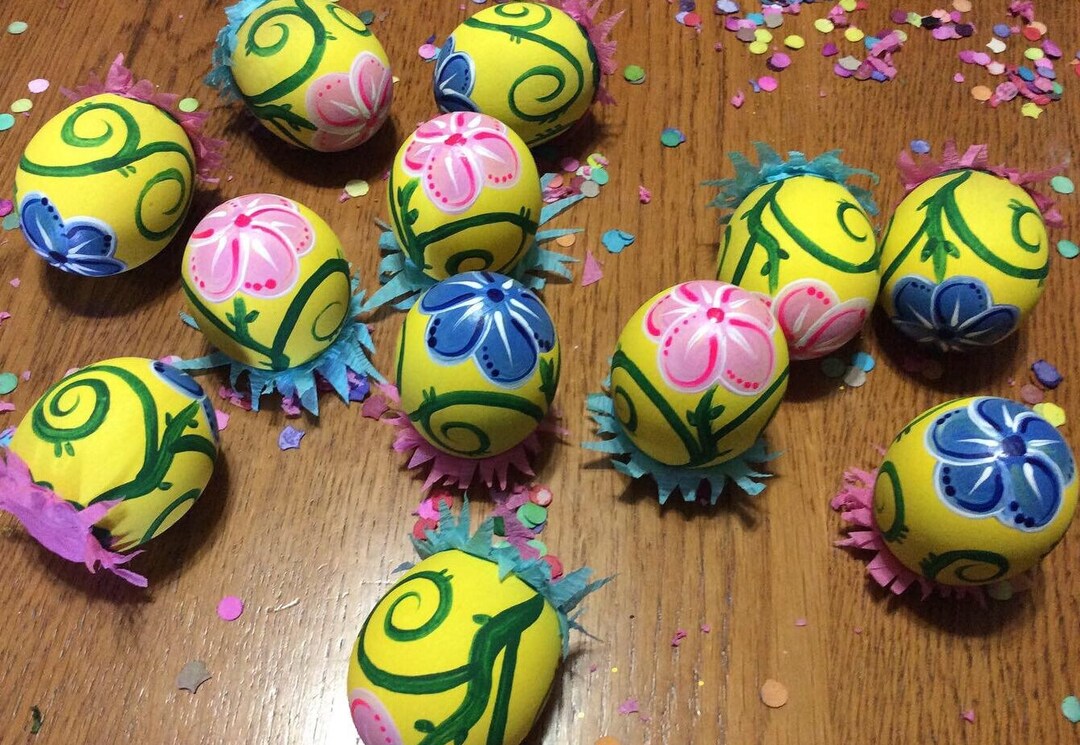 Gender Reveal Confetti Eggs, 1 Dozen Cascarones Etsy