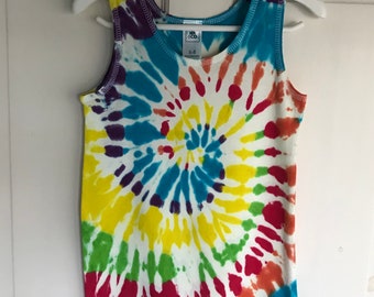 Jelly Beans Rainbow Spiral Singlet