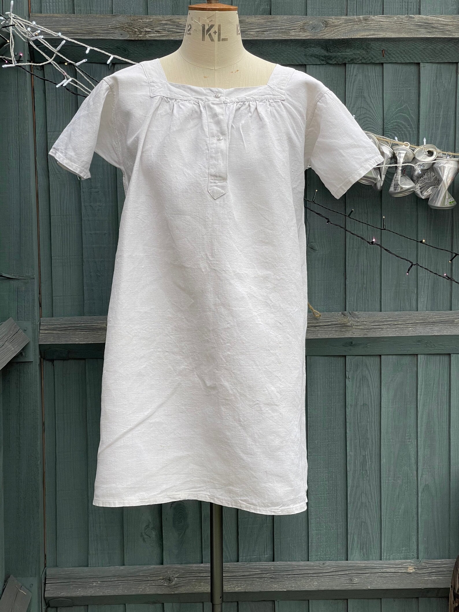 Victorian Chemise / Smock / Gown / Tunic / Dress in a Lovely | Etsy