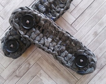 Ear Saver Crochet Pattern, Plarn Ear Saver, Easy Ear Saver Pattern, Plarn Crochet Pattern, Eco-Friendly Crochet, Crochet Pattern for Women