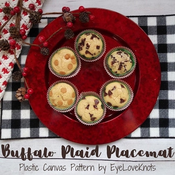Buffalo Plaid Placemats Etsy