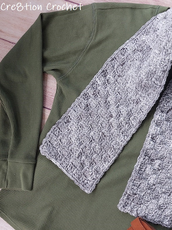 Easy C2C DC Scarf Crochet Pattern, Colin Drew Scarf Crochet Pattern ...