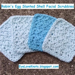 Scrubby Crochet Pattern, Scrubbie Crochet Pattern, Suzette's Facial Scrubbies, Easy Crochet Pattern, Crochet Pattern for Women image 2