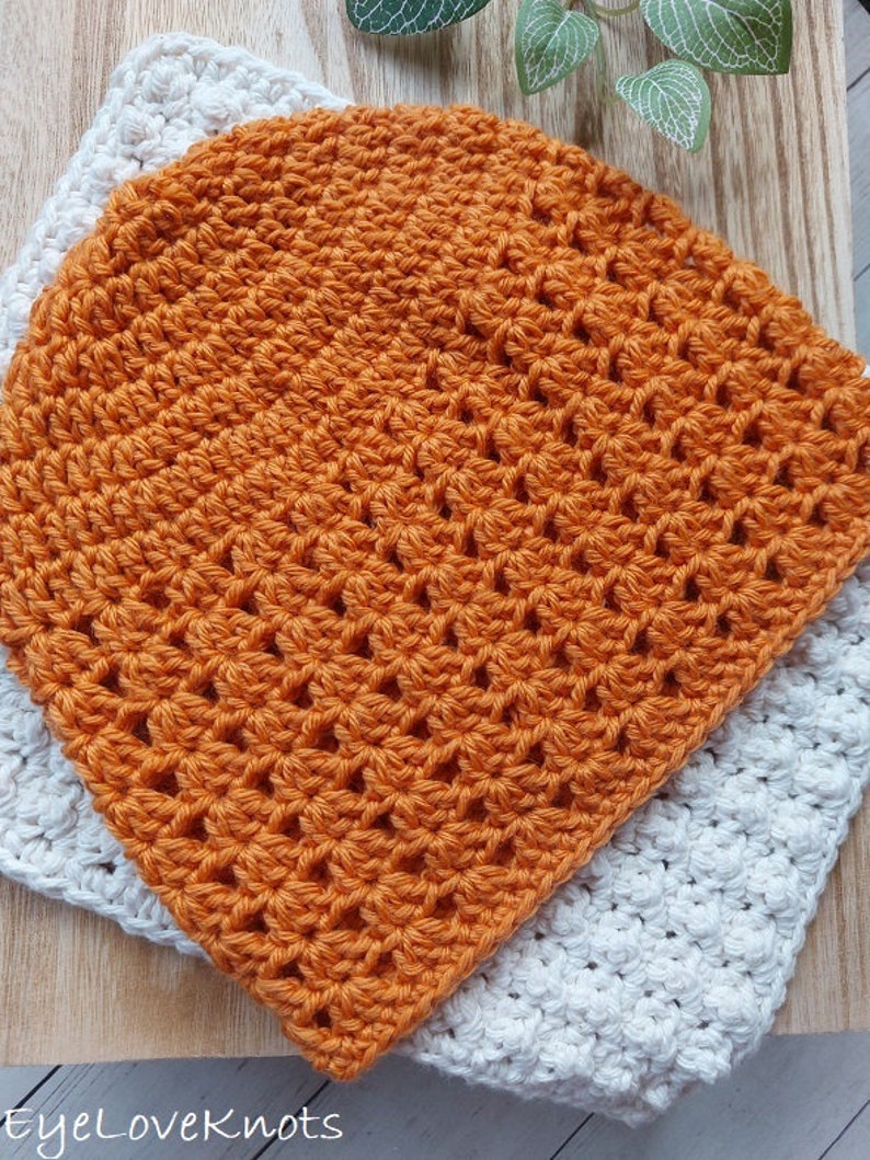 Easy Shell Stitch Beanie Crochet Pattern, Fall Crochet Pattern, Selene Beanie Crochet Pattern, Spring Crochet Pattern, Womens Beanie Pattern image 5