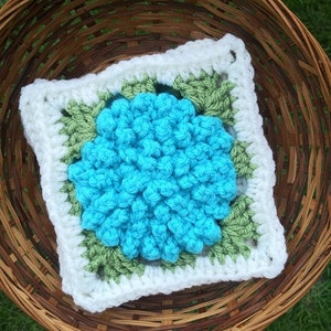 Crochet Floral Afghan Square, Endless Summer Afghan Square Crochet P, Flower Crochet Pattern, Crochet Flower Pattern, Crochet Square Pattern image 3