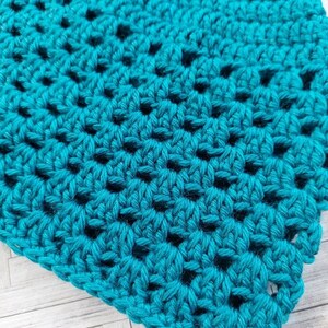Baby Beanie Crochet Pattern, Baby Hat Crochet Pattern, Grace Tinley Baby Beanie, Granny Square Baby Beanie, Spring Crochet Pattern image 5