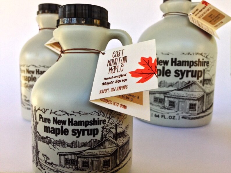 Pure New Hampshire Maple Syrup16 Oz. Pint Jug Etsy