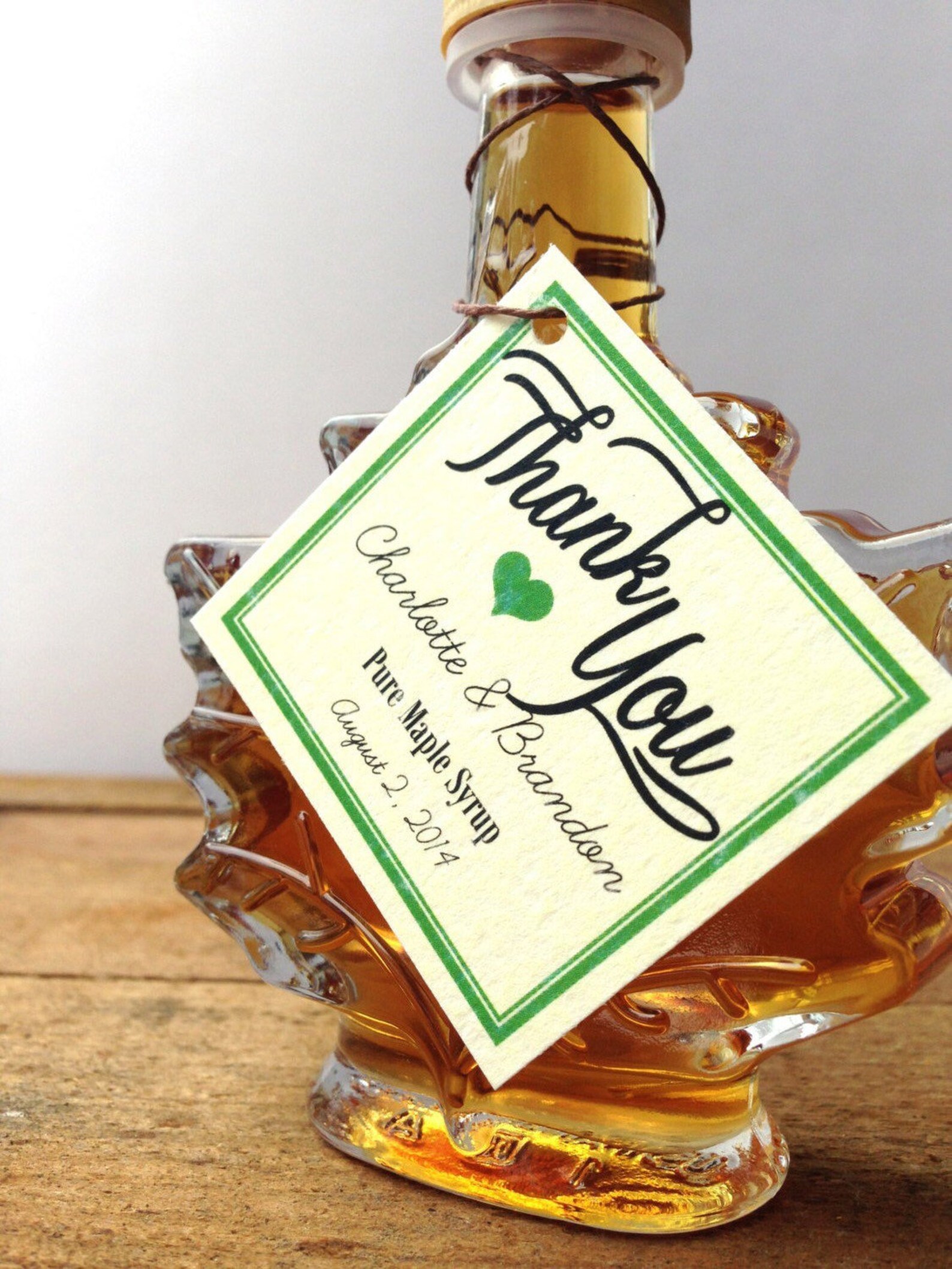 Maple Syrup Wedding Favors Love is Sweet Rustic Wedding Etsy