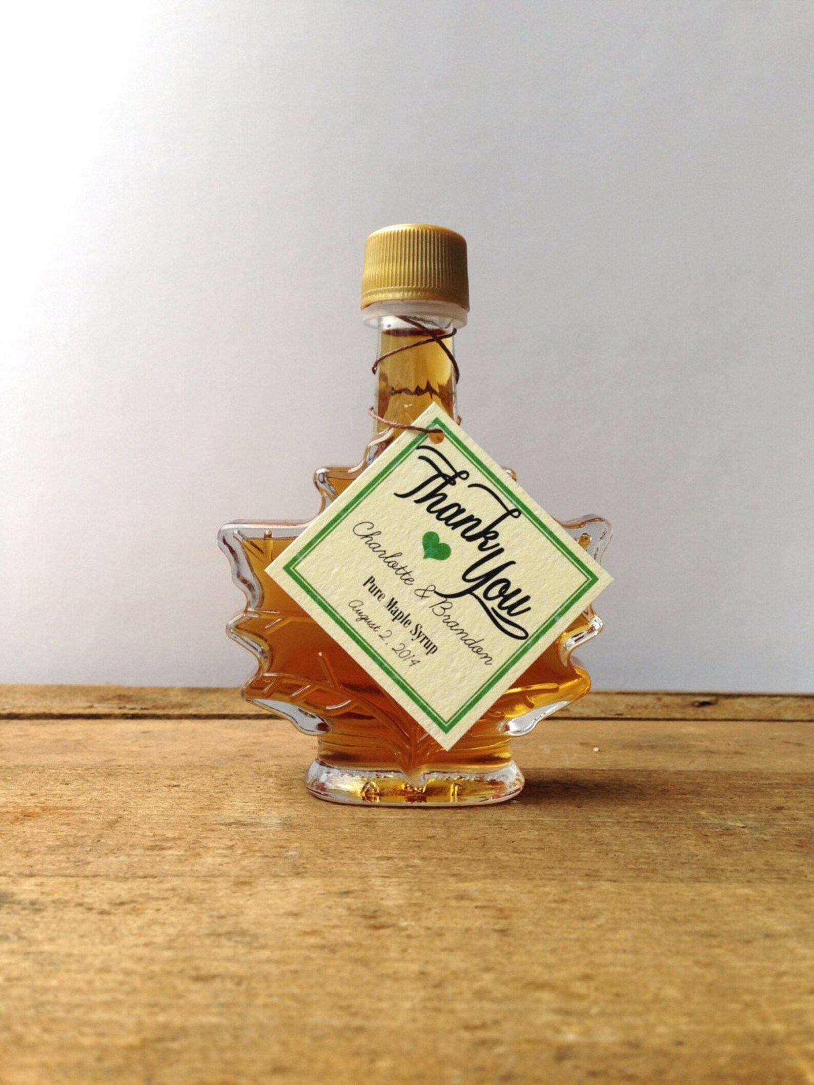 Maple Syrup Wedding Favors Love is Sweet Rustic Wedding Etsy