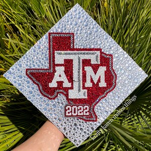 Custom Rhinestone Grad Caps - Etsy