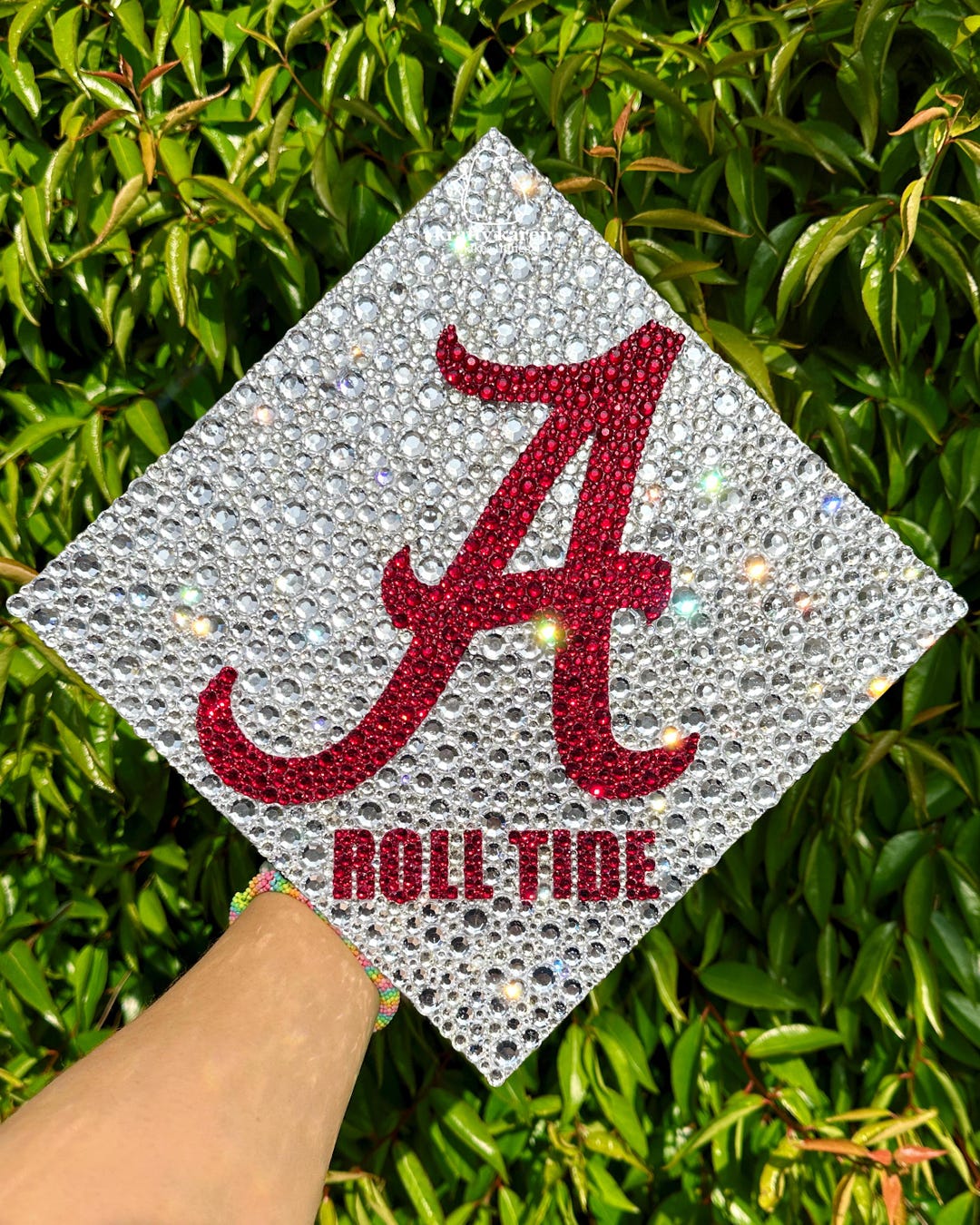 Custom Rhinestone Grad Caps - Etsy