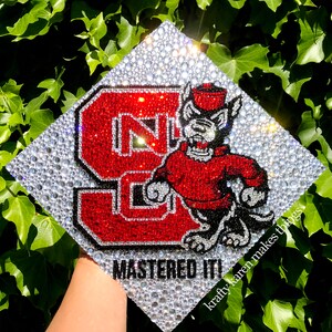 Custom Rhinestone Grad Caps - Etsy