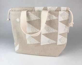 Knitting Project Bag - Abstract & Irregular