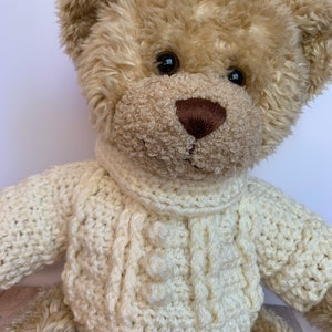 Build-A-Bear Turtleneck Sweater Crochet Pattern