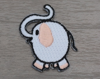 Elephant Applique IRON ON PATCH ~ Perfect for making replica Elephant Rompers for your Cabbage Patch Kids doll clothes!